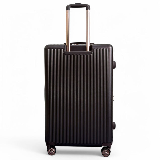 Expandable Hard Shell 8 Wheels Luggage Travel Cabin Suitcase Set