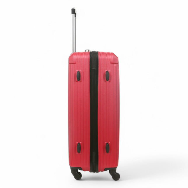 Hard Shell ABS 4 Wheels Luggage Travel Cabin Suitcase Set