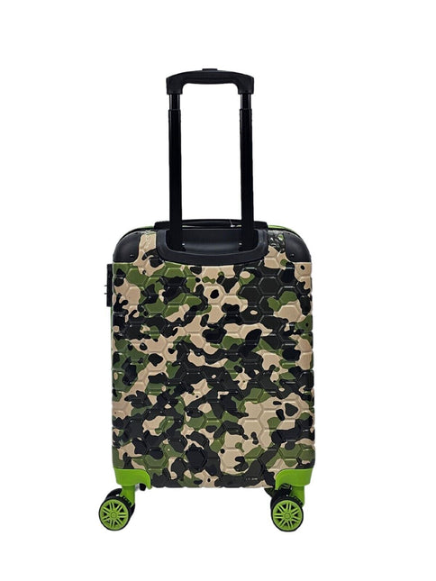 Hardshell Camo Robust ABS Suitcase Set