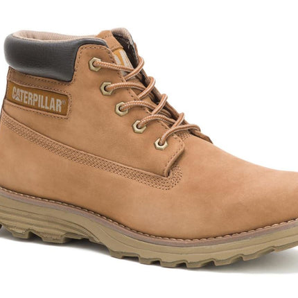Caterpillar Men's Founder Brown Leather Everyday Ankle Boots