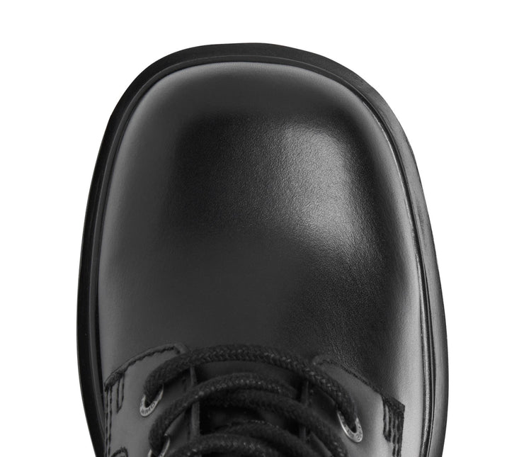 Windsorsmith Womens Black Leather Platform Ankle Punk Boots - Totally