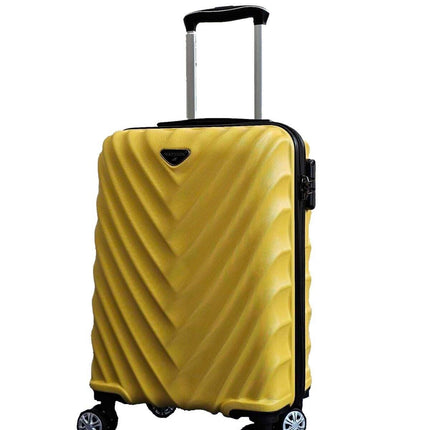 Strong Hard shell Suitcase 4 Wheel ABS Lightweight Cabin Luggage