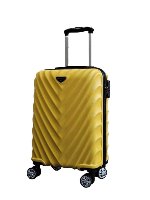 Strong Hard shell Suitcase 4 Wheel ABS Lightweight Cabin Luggage