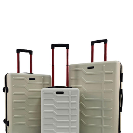 Hard Shell 4 Wheel Classic Luggage Suitcase Set