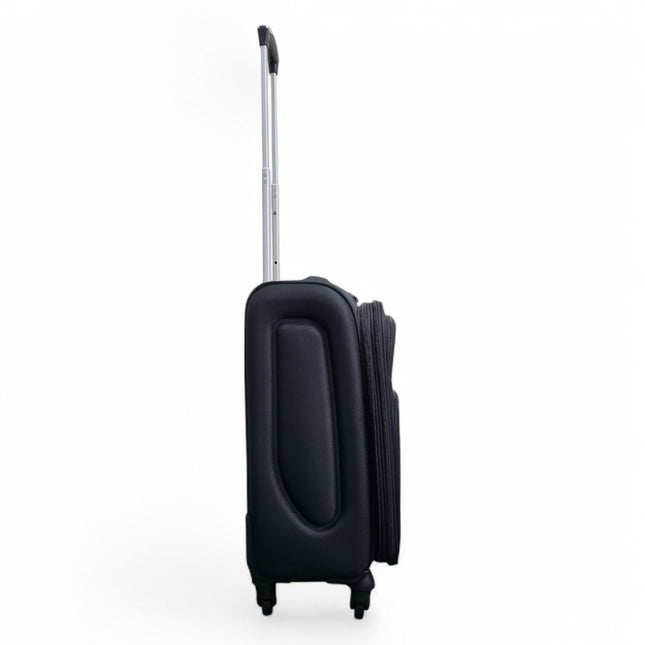 Soft Shell Lightweight Nylon Suitcase Set 4 Wheel Travel Case Holiday Bags