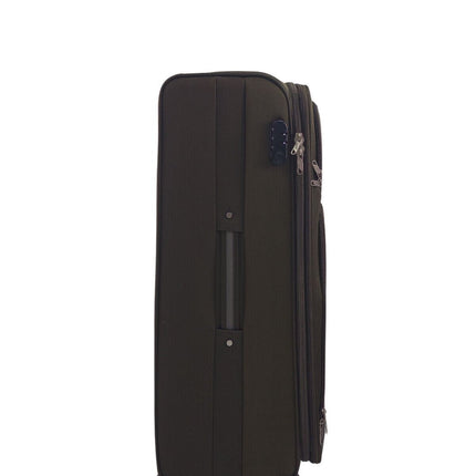 Soft Shell Suitcase Luggage Set Travel Light Carry On Cabin Bag