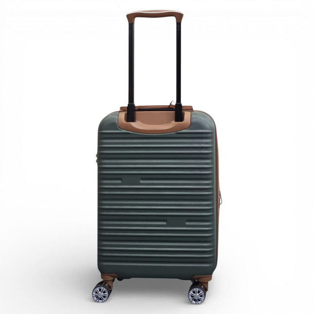 Expandable Hard Shell ABS Suitcase Set 8 Wheel Robust Travel Case Holiday Luggage