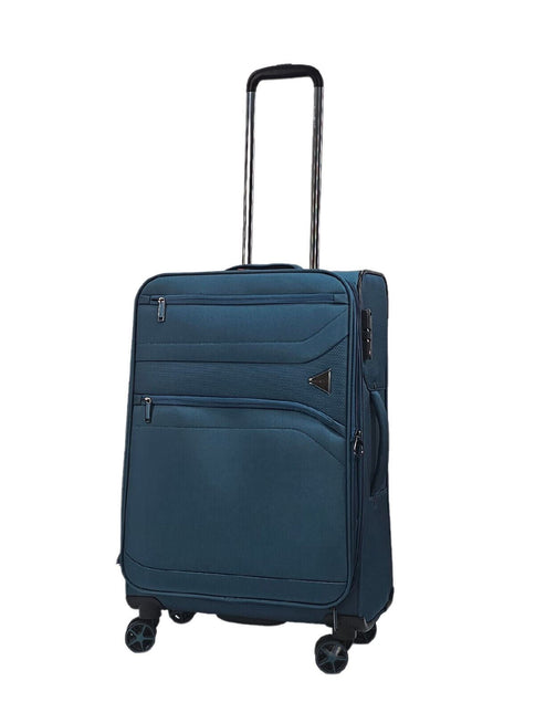 Lightweight Soft  Dual 4 Wheel Luggage Suitcases