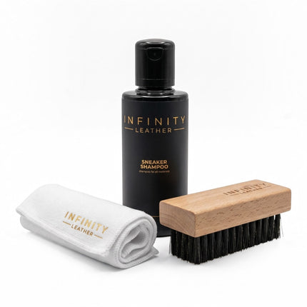 Sneaker Shampoo, Nylon Brush & Glove Shoe Cleaning Kit