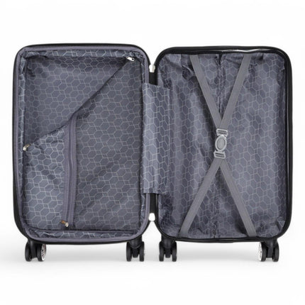 Expandable Hard Shell 8 Wheels Luggage Travel Cabin Bags Suitcase Set