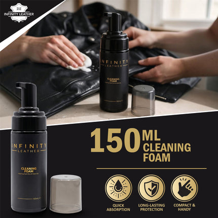 Leather, Suede & Trainer Deep Clean Stain Remover Cleaning Foam