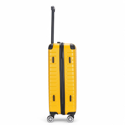 Hard Shell ABS 8 Wheel Luggage Travel Cabin Holiday Bags Suitcase Set