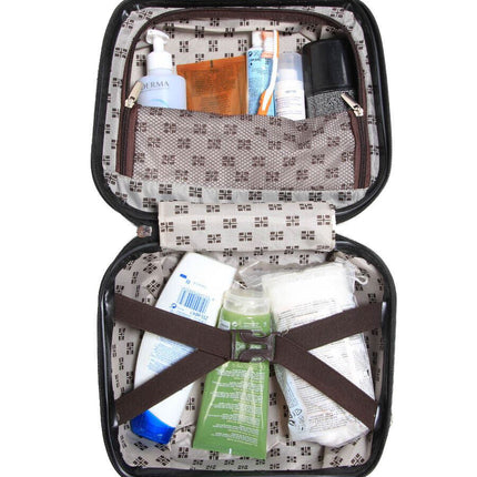 Hard Shell Printed Dual 4 Wheel Luggage Suitcase