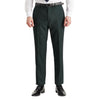 Men's Green Suit Trouser Prince Of Wales Formal Trouser
