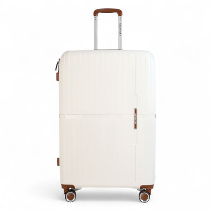Strong Hard Shell Suitcase Set 8 Wheel Cabin Luggage Holiday Travel Case