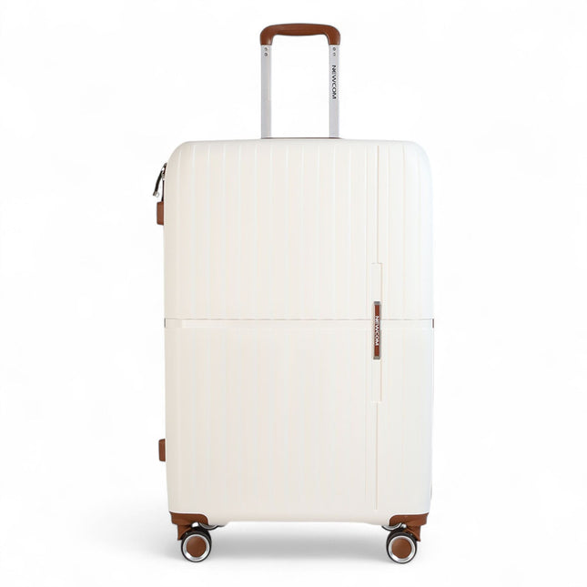 Strong Hard Shell Suitcase Set 8 Wheel Cabin Luggage Holiday Travel Case