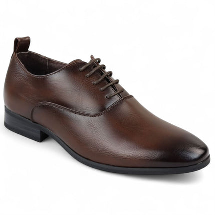 Men’s Brown Classic Lace Up Oxford Derby Shoes