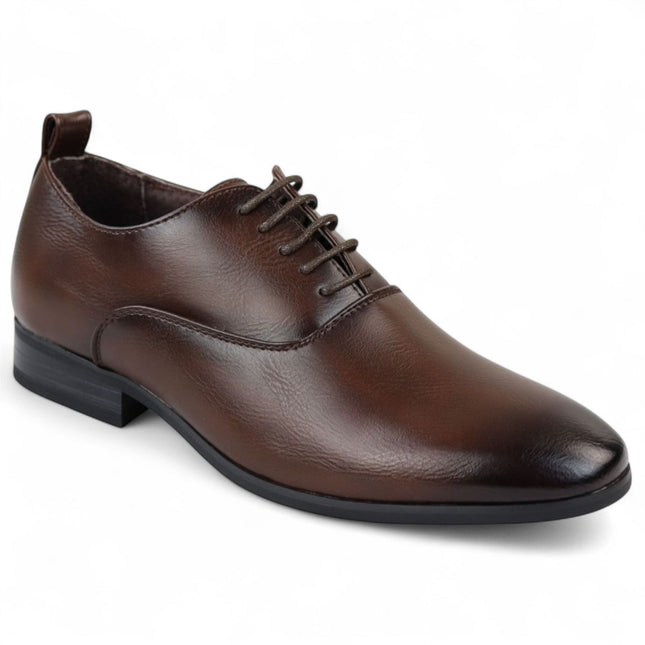Men’s Brown Classic Lace Up Oxford Derby Shoes