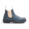 Rossi 404 Storm Blue Leather Outdoor Chelsea Boots - Spinifex