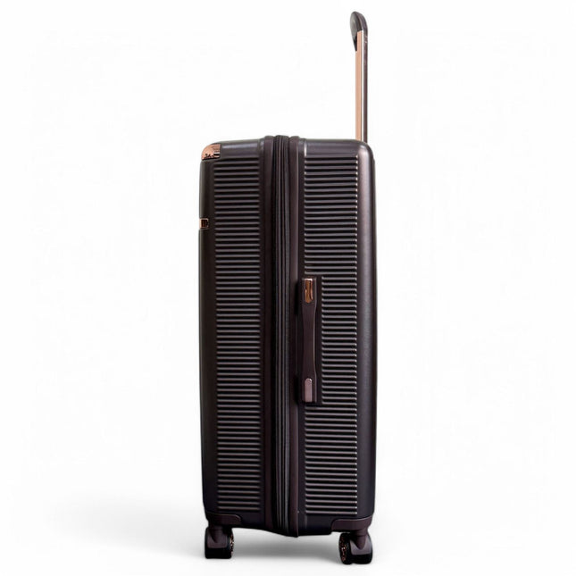 Expandable Hard Shell 8 Wheels Luggage Travel Cabin Suitcase Set