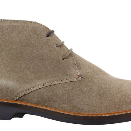 Mens Sand Suede Lace Up Chukka Boots