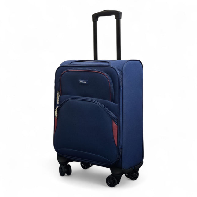 Soft Shell Cabin  48 x 37 x 20 cm Secure Travel Luggage Suitcase Suitable for Easyjet, Ryanair