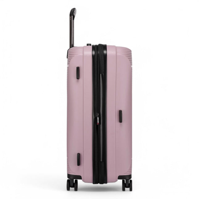 Expandable Hard Shell PP 8 Wheel Luggage Travel Cabin Holiday Bags Suitcase Set
