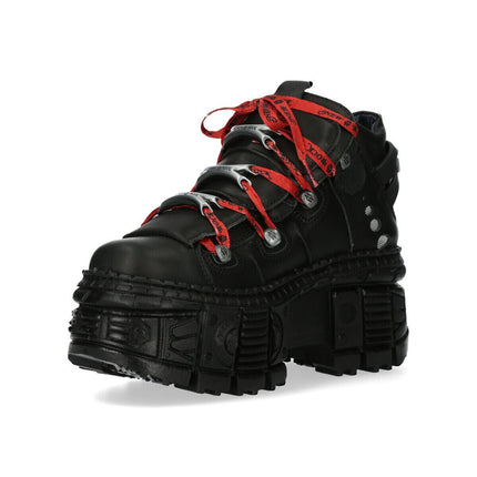 New Rock Punk Goth Leather Boots-WALL106-C9