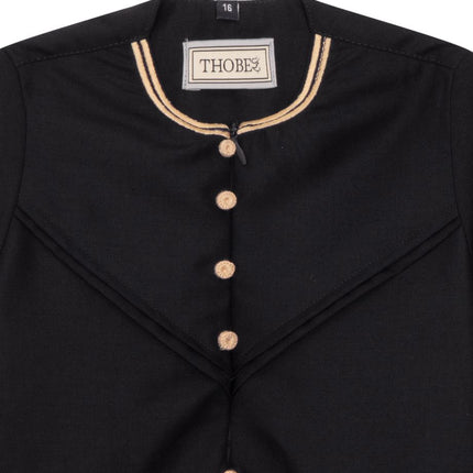 Baby Boys Omani Eid Black Thobe  Saudi Emirati Jubba Robe Romper