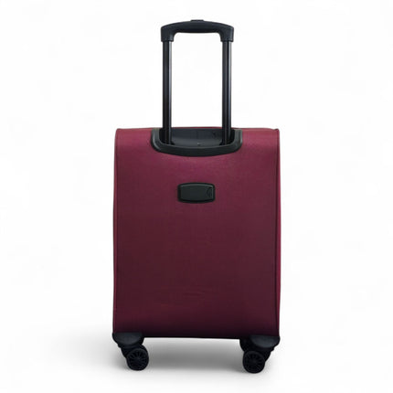 Expandable Soft 8 Wheel Lightweight Suitcase Luggage Travel Bags Set