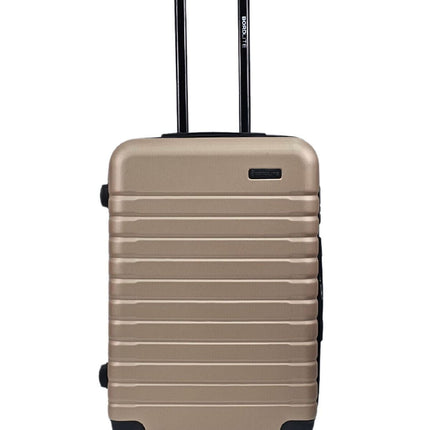 Lightweight Gold Hard Shell ABS Suitcase Luggage Set