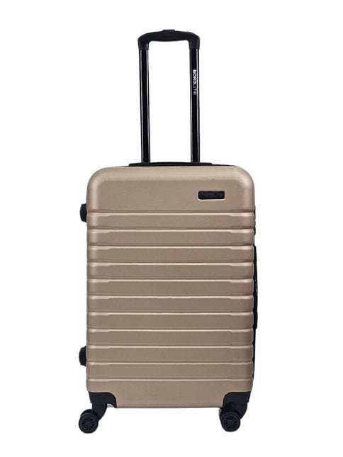 Lightweight Gold Hard Shell ABS Suitcase Luggage Set
