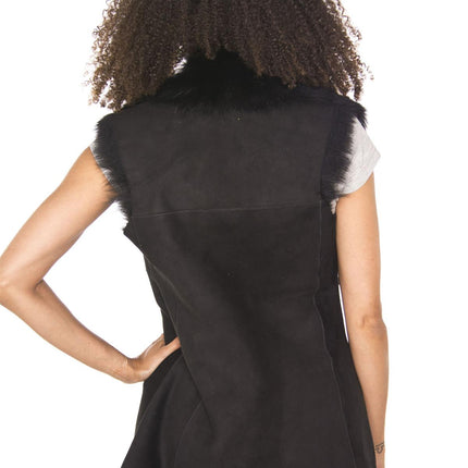Women's Toscana Sheepskin Long Gilet-Sorocaba