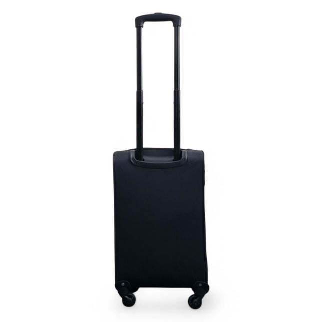 Soft Shell Lightweight Cabin Suitcase 55 x 33 x 21 cm Luggage Suitable for Easyjet, Ryanair