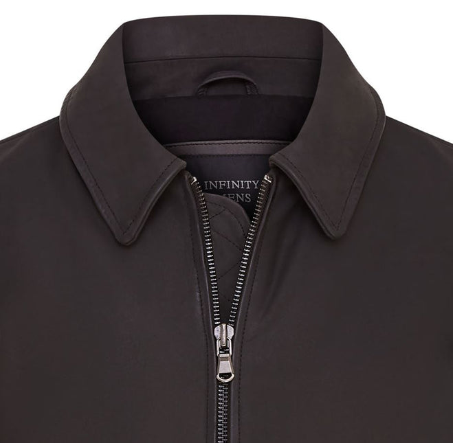 Men's A2 US Airforce Cowhide Aniline Leather Bomber Jacket