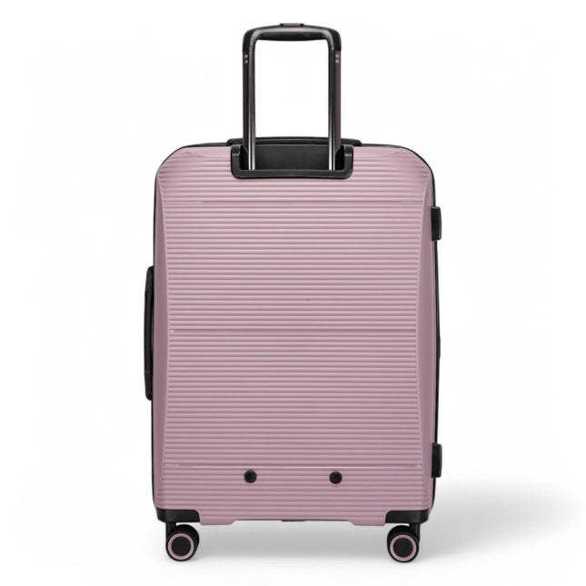 Expandable Hard Shell PP 8 Wheel Luggage Travel Cabin Holiday Bags Suitcase Set
