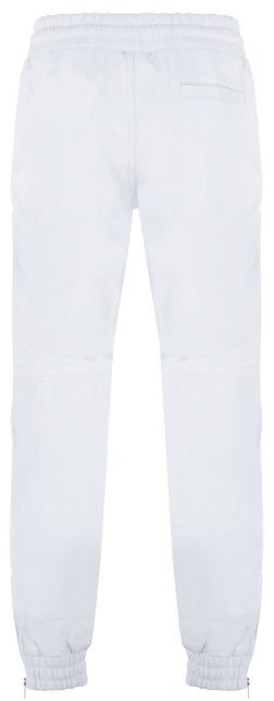 Mens  Leather Jogging Bottoms-Boston
