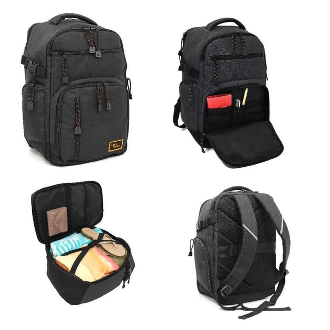Backpack Rucksack 40x20 x25 cm Underseat Travel Cabin Bag for Ryanair, Easy Jet