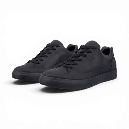 Ecco Men's Black Leather Waterproof Trainer Sneaker Shoes - Soft 10
