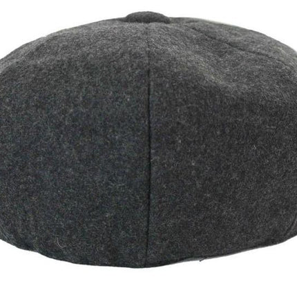 Mens Peaky Blinders Newsboy Wool 8 Panel Gatsby Flat Baker Hat