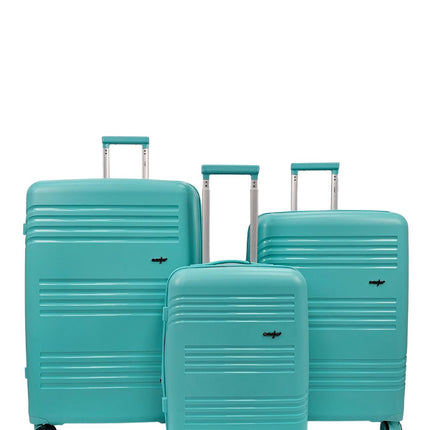 Hard Shell 4 Wheel TSA Suitcase Luggage Set