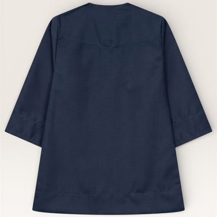 Baby Boys Ramadan Navy Blue Moroccan Thobe Robe Emirati Eid Jubba- B-TT001