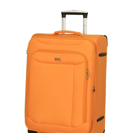 Soft Lightweight Dual 4 Wheel Suitcase Luggage