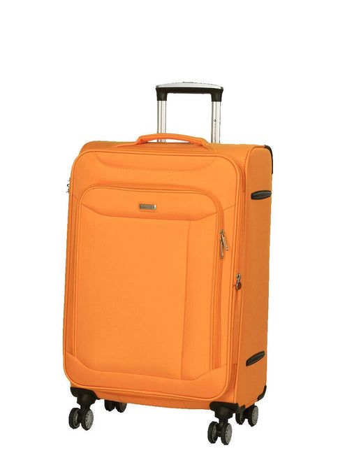 Soft Lightweight Dual 4 Wheel Suitcase Luggage