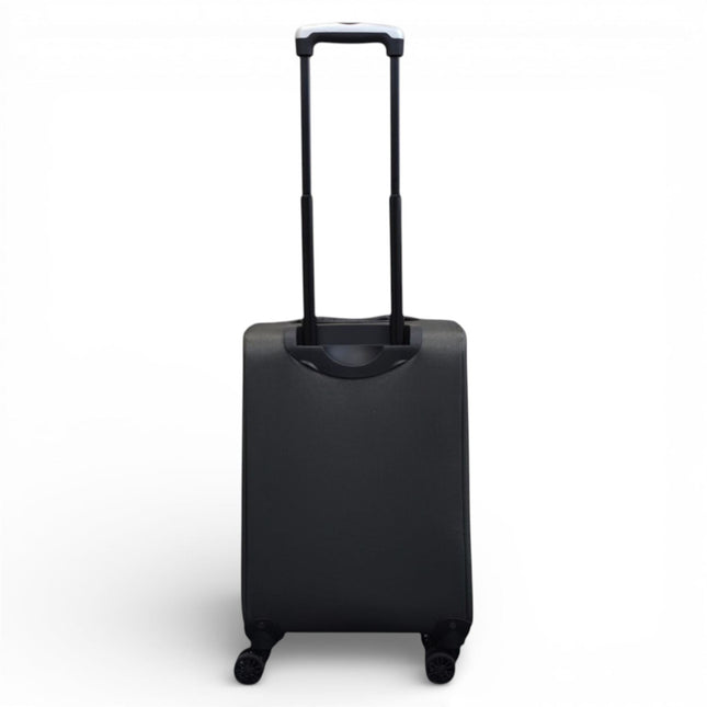 Expandable Soft Shell Cabin Suitcase 50.5 x 37 x 26 cm Luggage Suitable for Easyjet, Ryanair