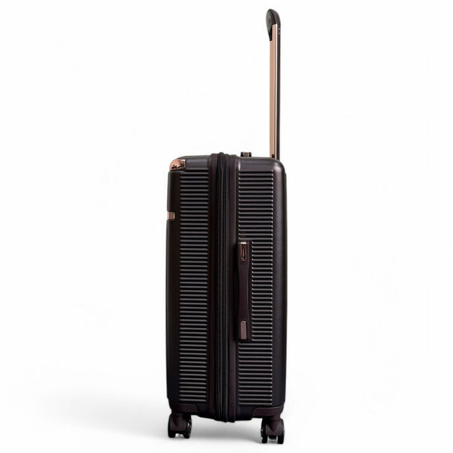 Expandable Hard Shell 8 Wheels Luggage Travel Cabin Suitcase Set