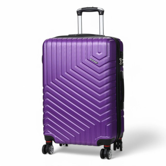 Expandable Hard Shell 8 Wheels Luggage Travel Cabin Bags Suitcase Set