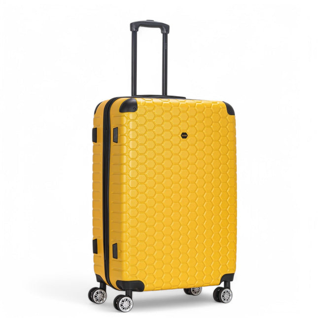 Hard Shell ABS 8 Wheel Luggage Travel Cabin Holiday Bags Suitcase Set