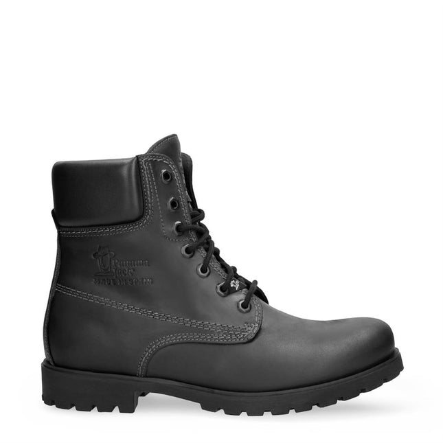Panama Jack  03 C3 Men's Black Leather Waterproof Ankle Boots
