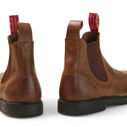 Rossi 607 Booma Tan Leather Chelsea Boot